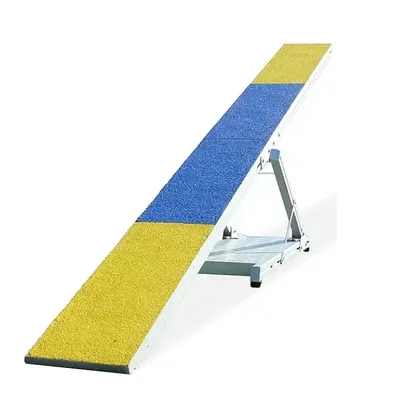 6ft 8ft 12ft FCI Dog Seesaw Teeter Agility Set Obstacle Equipments Training Competition Dog Training Equipment