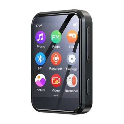 MP3-Player Bluetooth 5.4 HiFi-Musik-Player MP3 Walkman 2,4 Zoll Touchscreen Eingebauter Lautsprecher Image