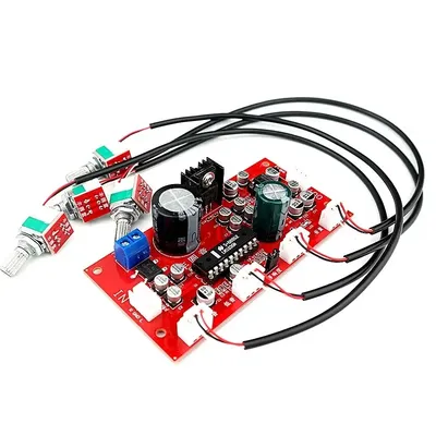 DLHiFi LM1036 NE5532 Preamp Verstärker Fertig Tuning Board Mit Höhen Bass balance Volumen Image