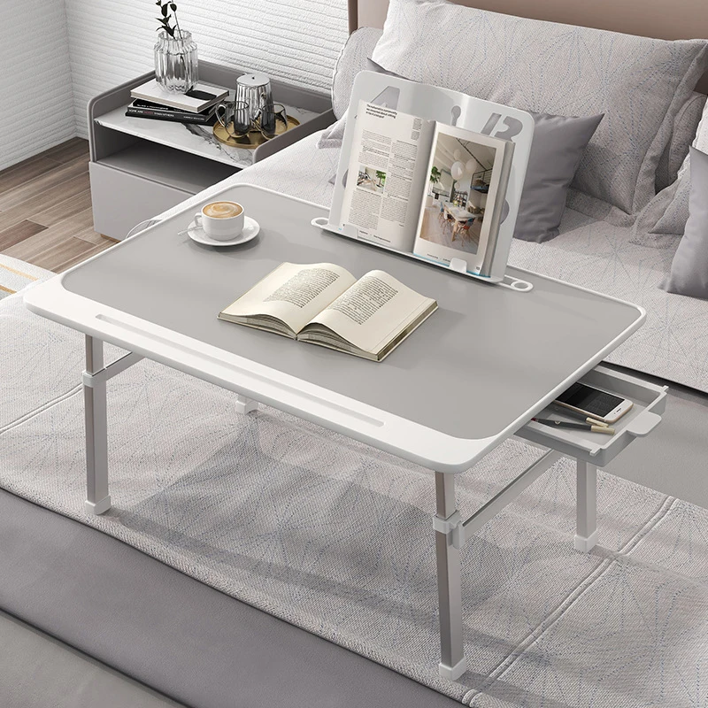 Klappbares Hebebett, kleiner Schreibtisch, multifunktionaler Schreibtisch für Zuhause, einfaches Schlafzimmer, Computer, Erkerfenster, Schlafsaal, kleiner Studententisch Image