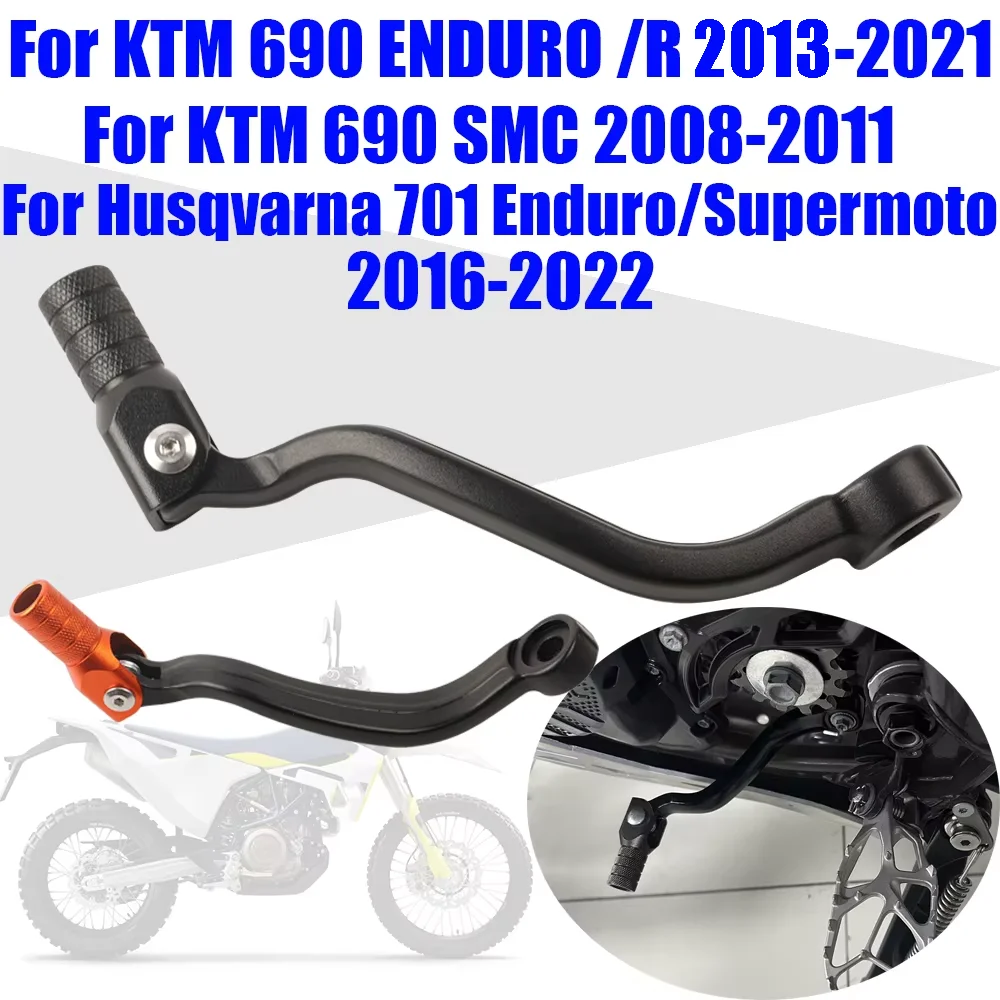 Motorrad Zubehör Geschmiedet Schalthebel Schalthebel Für Husqvarna 701 ENDURO 701 SUPERMOTO KTM 690 ENDURO R 690 SMC R Image