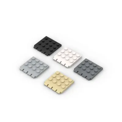 Moc 10pcs 4213 Scharnier Fahrzeug Dach Bausteine Kit 4x4 Brett Platte kleine Ziegel Partikel Idee Spielzeug Kinder Kind Geburtstags geschenk Image