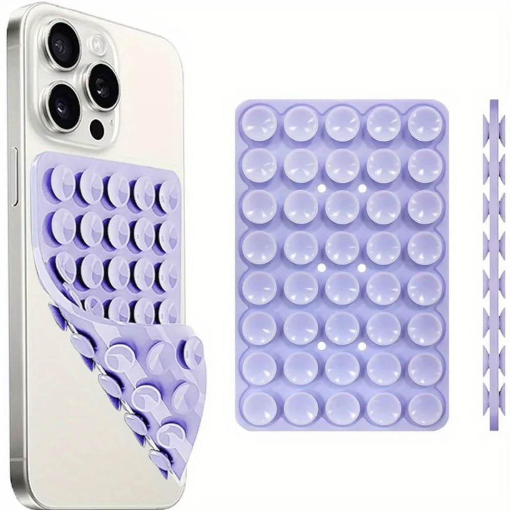 Support de téléphone à ventouse en Silicone, mains libres, support Mobile, essentiel de voyage en avion, Compatible avec tout Smartphone