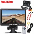 Kit telecamera di retromarcia per retromarcia con Monitor LCD TFT per auto da 7 "con cavo da 10M per camion/autobus/camper/rimorchio/trattore/camper