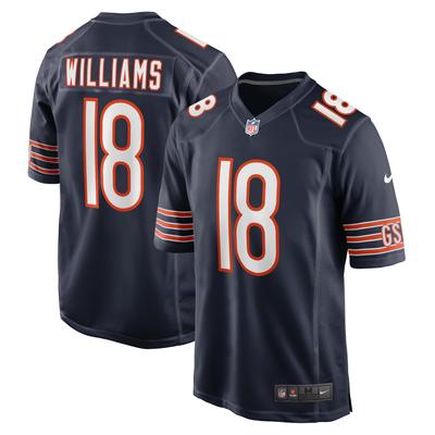 Chicago Bears Nike Game Heimtrikot - Marineblau - Caleb Williams - Herren Image