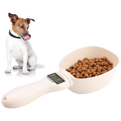 Messlöffel für Hunde, Wiegelöffel mit LCD-Display für Futter, Hundefutter, Katzen, Kaninchen,