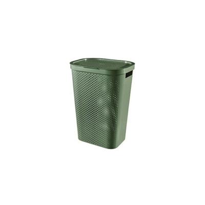 Curver infinity recycelter wäschekorb 60L / grün Image