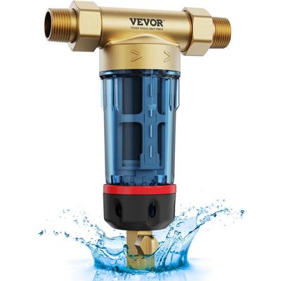 Vevor - Spin-Down-Filter, 40 Mikron-Sedimentfilter für das ganze Haus für Brunnenwasser, 3/4 Zoll Image