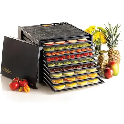 3926TB Electric Food Dehydrator Machine with 26-Hour Timer Automatic Shut Off and Temperature