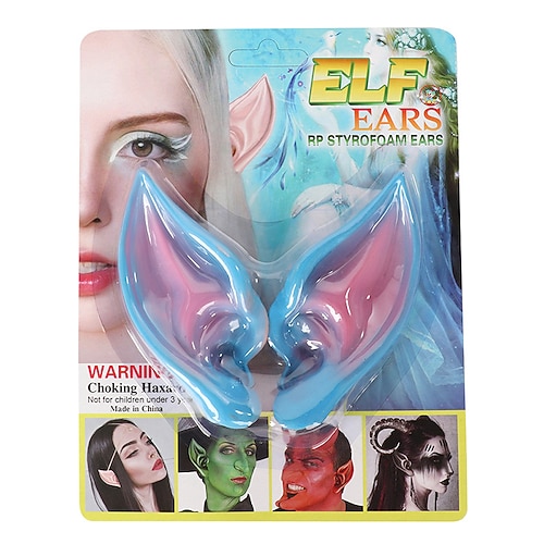 Karneval 2026 Karnevalskostüm Elf Fee Karneval Ear Cuffs Lustiges Kostüm Erwachsene Herren Damen Karneval Party Einfaches Karnevalskostüm Verkleiden Image