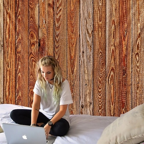 Holzhintergrund zum Aufhängen, Wandteppich, Wandkunst, großer Wandteppich, Wanddekoration, Fotohintergrund, Decke, Vorhang, Zuhause, Schlafzimmer, Wohnzimmer, Dekoration Image