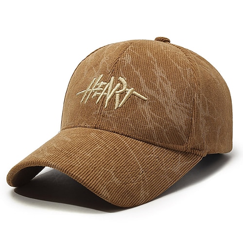Herren Cap Basecap Sonnenhut Kappe Schwarz Rote Polyester Einstellbar Modisch Freizeitskleidung Festival Muster Stickerei Draussen Lässig / Alltäglich Image