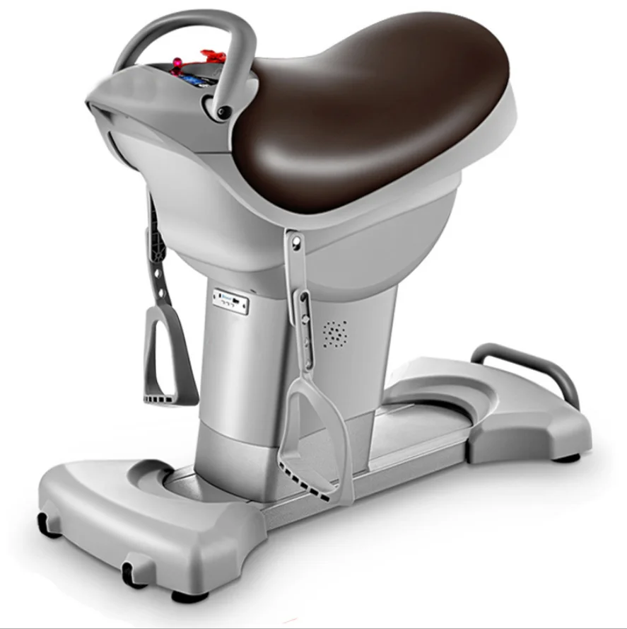 Reit simulator elektrische Reit übungs maschine. Image