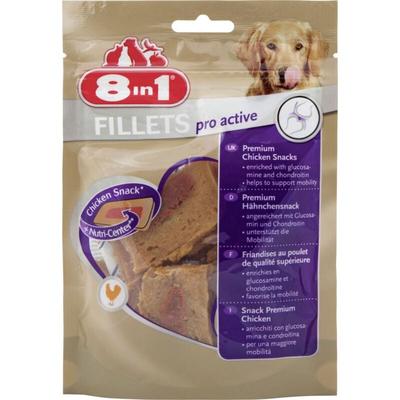 8in1 - Hundesnack Fillets Pro Active s Leckerli Kausnack Hundefutter Image
