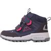 Winterboots KAPPA, Damen, Gr. 32, blau (navy, pink), Synthetik, sportlich, Schuhe, Snowboots, Winterstiefel, Winterschuhe, wasserdicht