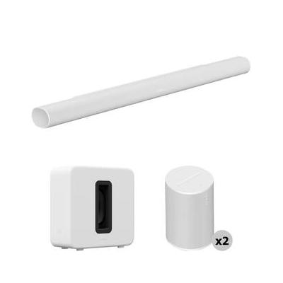 Sonos Arc Ultra Soundbar, Sub 4 Wireless Subwoofer & 2 x Era 100 Speakers Set (Wh ARCG2US1