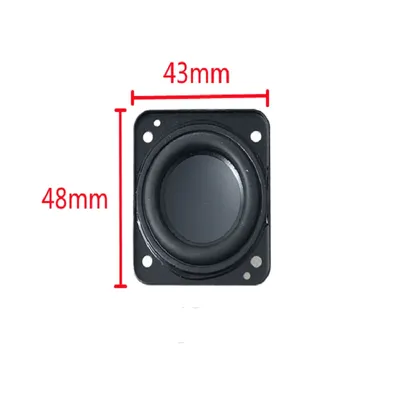 1,75 inch Tragbare Lautsprecher Einheit 4ohm 3W Vollständige Palette Lautsprecher Reparatur Teile Image