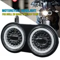 Per Buell XB Modello 2003-2010 Moto Doppia Luce LED Faro Hi Low Beam DRL Lampada