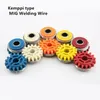 Kemppi-Typ MIG-Schweißdraht-Zuführungsrolle V U-Rändelnut 0,6 mm 0,8 mm 1,0 mm 1,2 mm Größe 35 * 18 * 10 Drahtzuführrolle