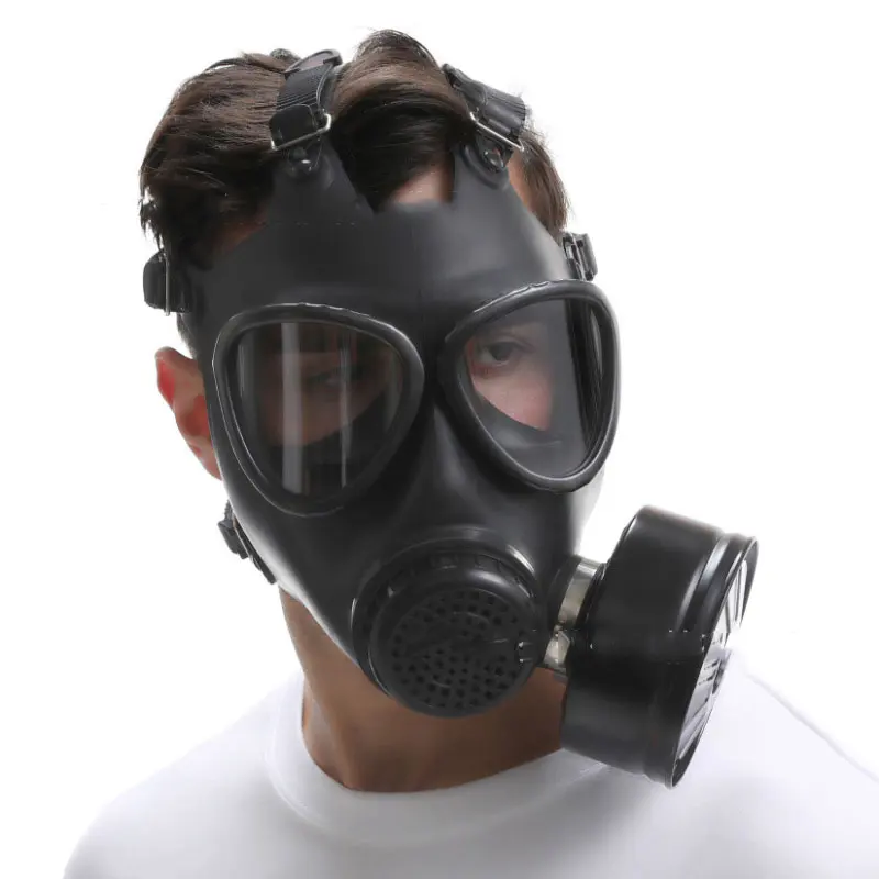 M14/87Typ Gasmaske Vollgesichtsmaske MF14 Chemischer Atemschutzfilter Selbstabsorptionsstimulationsmaske Schutz vor nuklearer Verschmutzung Image