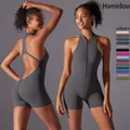 Body da donna Palestra Push Up Abbigliamento da allenamento Fitness Tuta sportiva Tuta da yoga Traspirante Abbigliamento sportivo da yoga ad asciugatura rapida