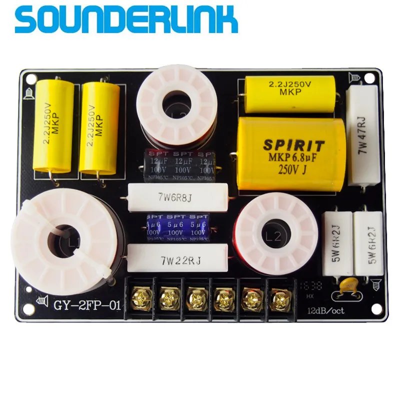 1 stück Audio labs 2 Weg HiFi crossover lautsprecher 27000Hz höhen bass frequenz teiler bücherregal monitor audio Filter