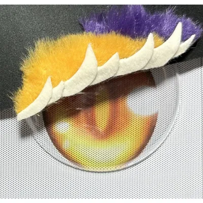 Fursuit staub dichter Netz druck Spot Tier ausrüstung Auge Tier japanisches Aktivität zubehör Image