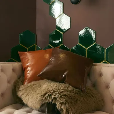 Kissen bezug moderne Kunstleder Kissen bezug Sofa Couch Wohnzimmer dekorative Kissen bezug Image