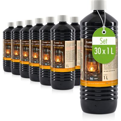 30x 1 l Flambiol Lampenöl Hochrein Kristallklar Image