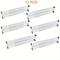 TEMU 4/6/8/10/12pcs Adjustable Plastic Drawer Organizer For Clothes, Kitchen Utensils, Office Supplies, And More - Household Storage Organizer For Living Room, Bedroom, Bathroom, Dresser