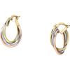 FAVS Creolen 375er Gelbgold, Weißgold, Roségold One Size Damen