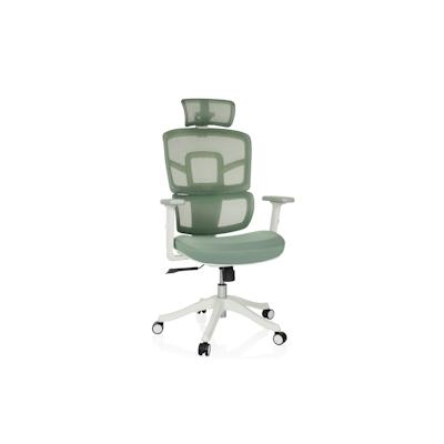Bürostuhl / Drehstuhl ERGOMY I W Sitz Stoff / Rücken Netzstoff grün mybuero Image