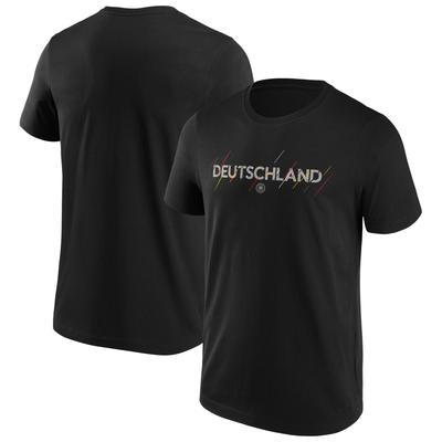 DFB Etch Wordmark Graphic T-Shirt – Schwarz – Herren Image