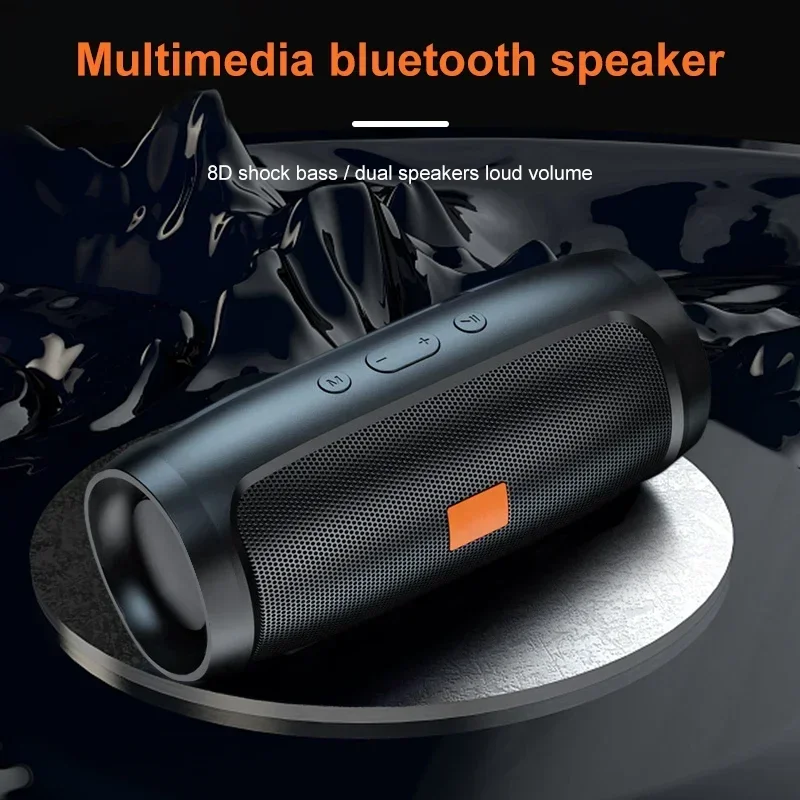 Altoparlante Bluetooth Doppio altoparlante Stereo Riproduzione Tfusb esterna Trasmissione vocale Fm Subwoofer portatile Altoparlante wireless 5.0