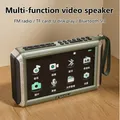 SANSUI multifunzione HD Video Player altoparlante Bluetooth Mini Stereo Wireless portatile Subwoofer in eccesso Home FM Radio Recorder