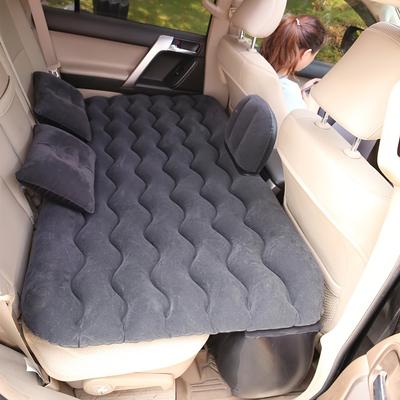 TEMU Portable Inflatable Air Bed, Car Suv Universal Sleeping Mat, Air Mattress, For Outdoor Camping Beach (without Inflatable Pump)