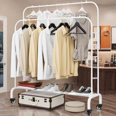 TEMU Suoernuo Iron Double Garment , Freestanding - Clothing Organizer, Portable Clothes 4 , No Required For Closet