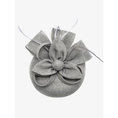 Women's Green Fascinator Hat with Bow and Feather Accents – Elegant Headpiece for Weddings, Tea Parties, and Special Occasions