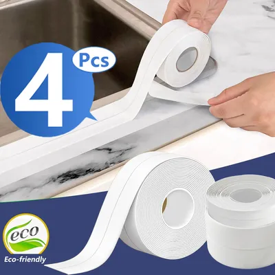 3,2 m wasserdichtes Dichtungsband für Badezimmer, Küche, Zuhause, Haus, PVC, wasserdichter Image