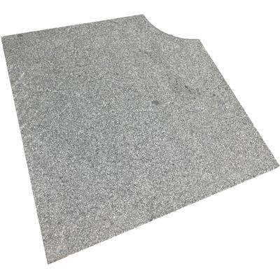 Beckenrandstein KWAD "Padang Dark", grau (anthrazit – g654), B:300cm H:3cm L:600cm, Granit, Bausteine, Granitumrandung für verschiedene Poolgrößen Image