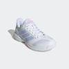 Hallenschuh ADIDAS PERFORMANCE "LIGRA 8 INDOOR", Gr. 38,5, weiß (cloud weiß, violet tone, clear pink), Textil, Synthetik, sportlich, Schuhe, geeignet für jeden Hallensport, Topseller