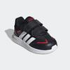 Klettschuh ADIDAS SPORTSWEAR "TENSAUR SWITCH KIDS", Gr. 24, bunt (core schwarz, cloud weiß, better scarlet), Textil, Synthetik, sportlich, Schuhe, für Kinder