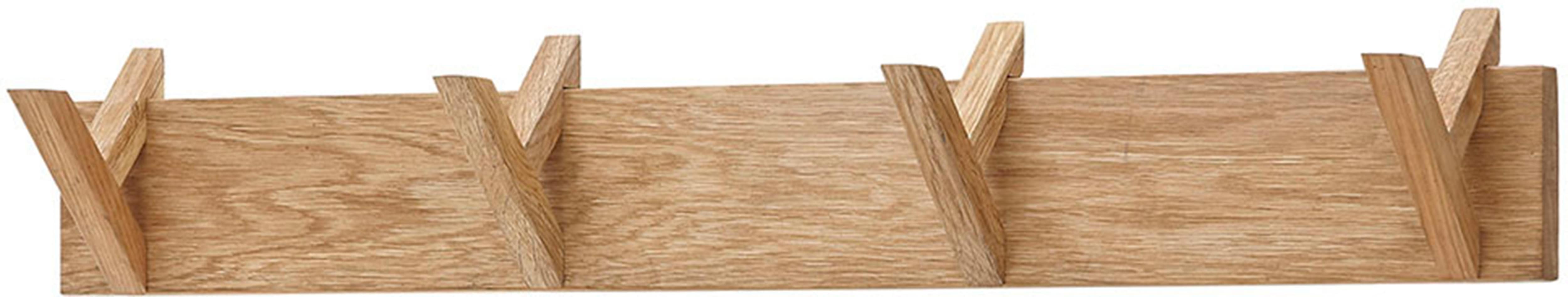 Garderobenpaneel MCA FURNITURE "BANTRY Garderobenpaneel W5-80", beige (naturfarben), B:80cm H:13cm T:12cm, Massivholz, Garderobenpaneele, Garderobenpaneel