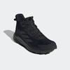Wanderschuh ADIDAS TERREX, Gr. 41, schwarz (core schwarz, core schwarz, grau four), Textil, sportlich, Schuhe