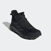 Wanderschuh ADIDAS TERREX, Gr. 44, schwarz (core schwarz, core schwarz, grau four), Textil, sportlich, Schuhe