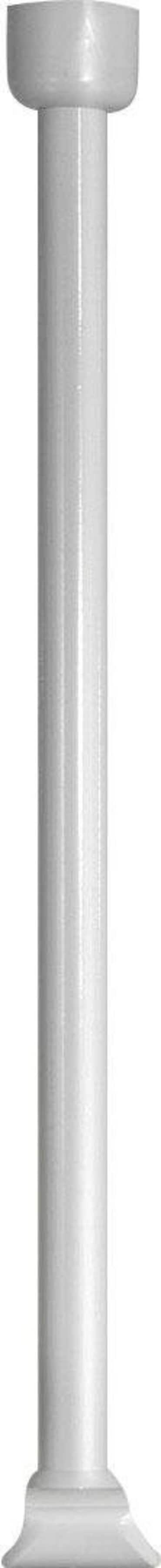 Duschvorhangstange WENKO, weiß, Ø:2mm, Kunststoff, Gardinenstangen, für Teleskop-Duschstange