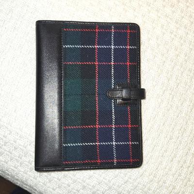 Coach Bags | Coach Passport/ Photo Book Album. Looks Very Burberry Esque Plaid! Perfect Gift! | Color: Black/Green/Red/White | Size: Os