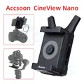 Accsoon Trasmettitore video wireless CineView Nano, sistema di trasmissione video wireless HDMI 5G per DSLR, RS2/RS3/RS3 Pro/fotocamera