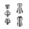 Vite conversione universale per fotocamera 1/4 maschio a 3/8 1/4 maschio Vite Treppiede Monopiede Adattatore montaggio per