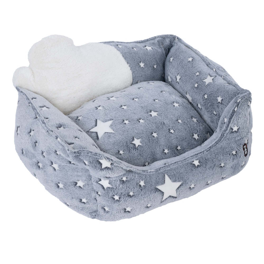 Letto per cani TIAKI Glowing Stars - L 50 x P 40 x H 23 cm